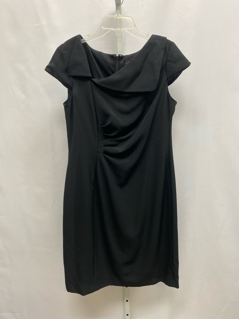 Size 12 Tahari Black Short Sleeve Dress