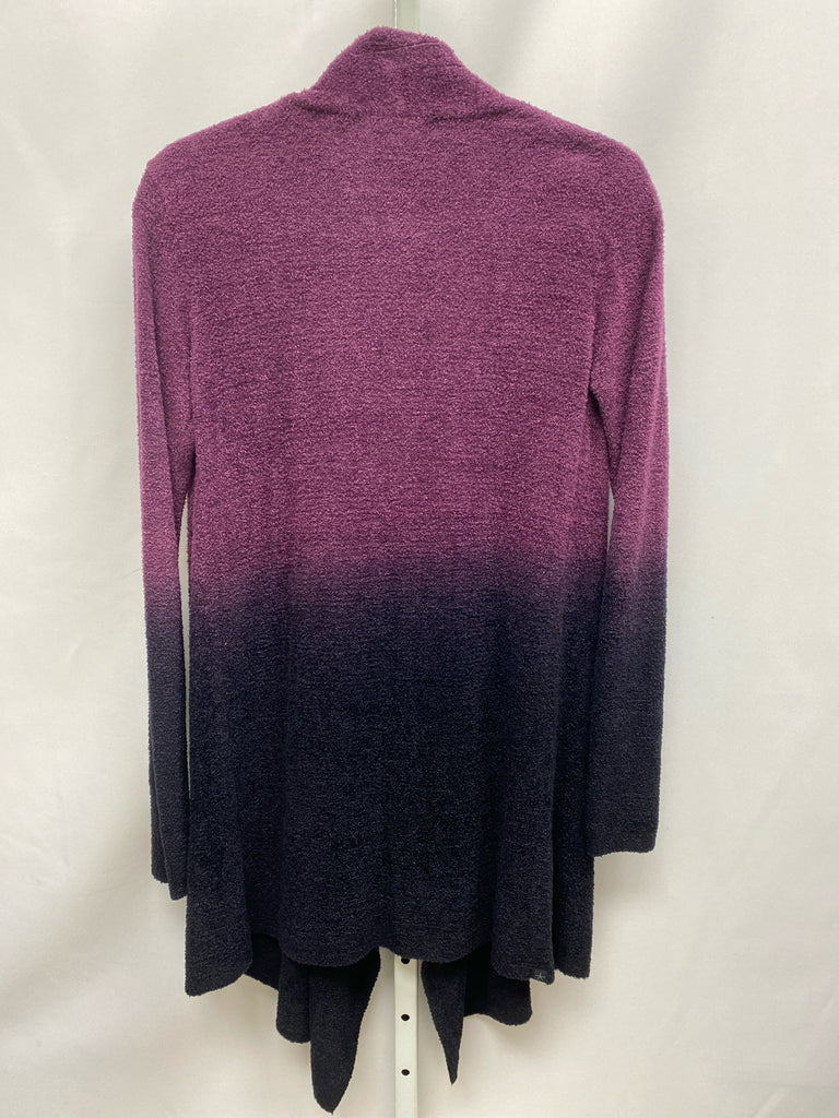 Barefoot Dreams Size S/M Purple Cardigan