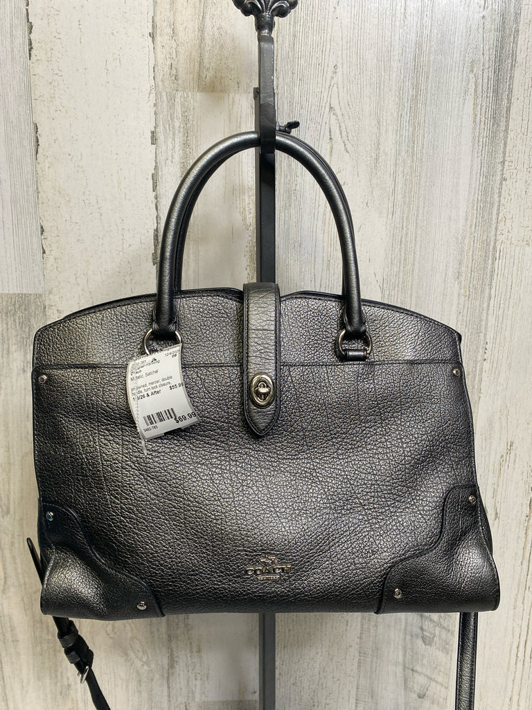 Coach Metallic Designer Handbag