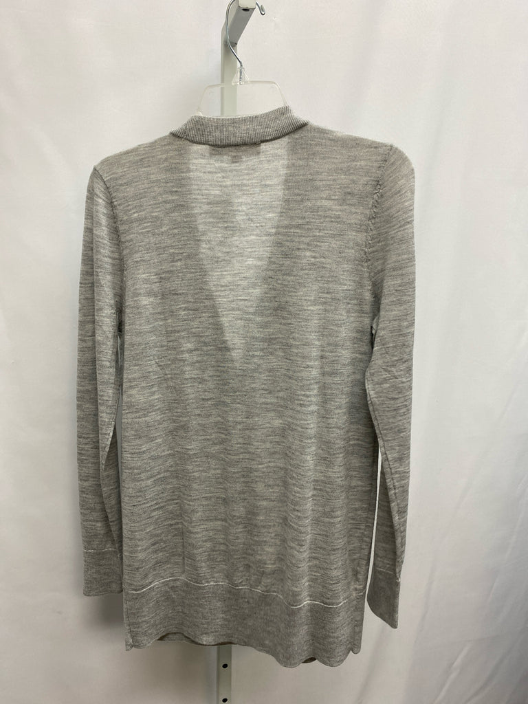 Ann Taylor Loft Size Medium Gray Cardigan