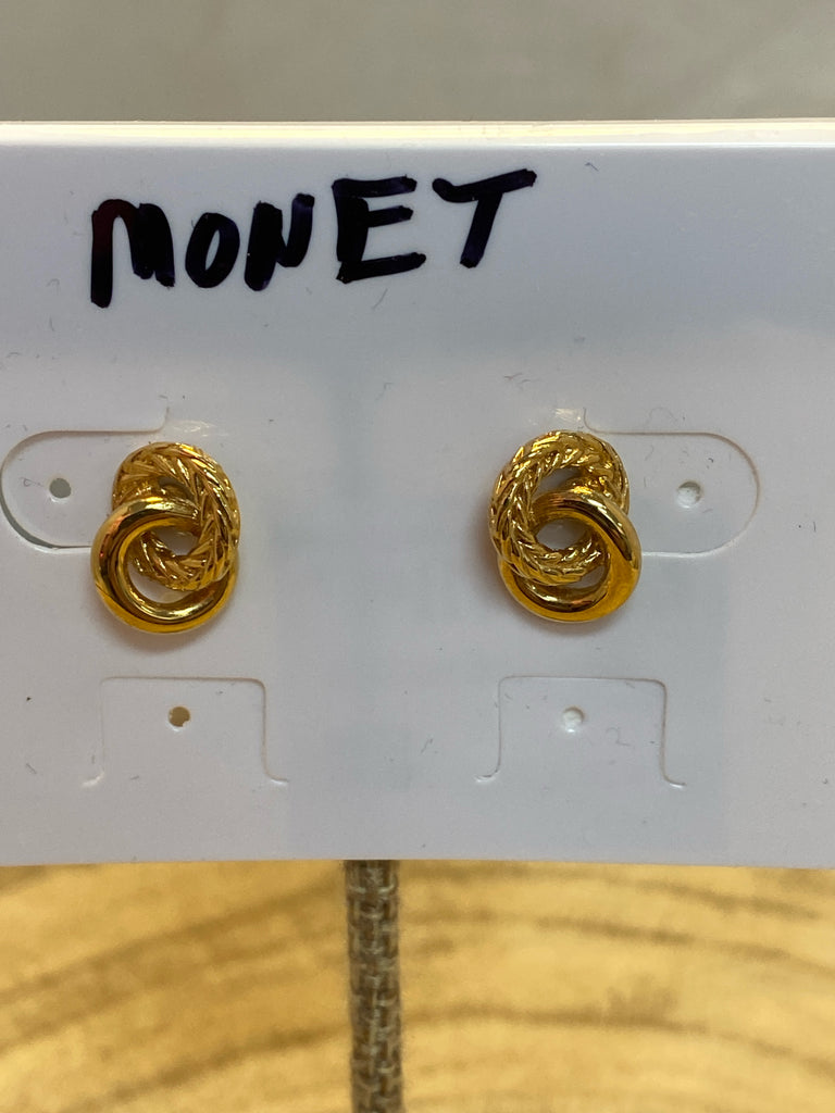 Monet Goldtone Earrings