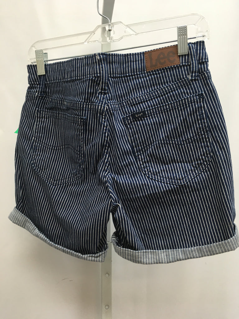 Lee Size 6 Blue/White Shorts