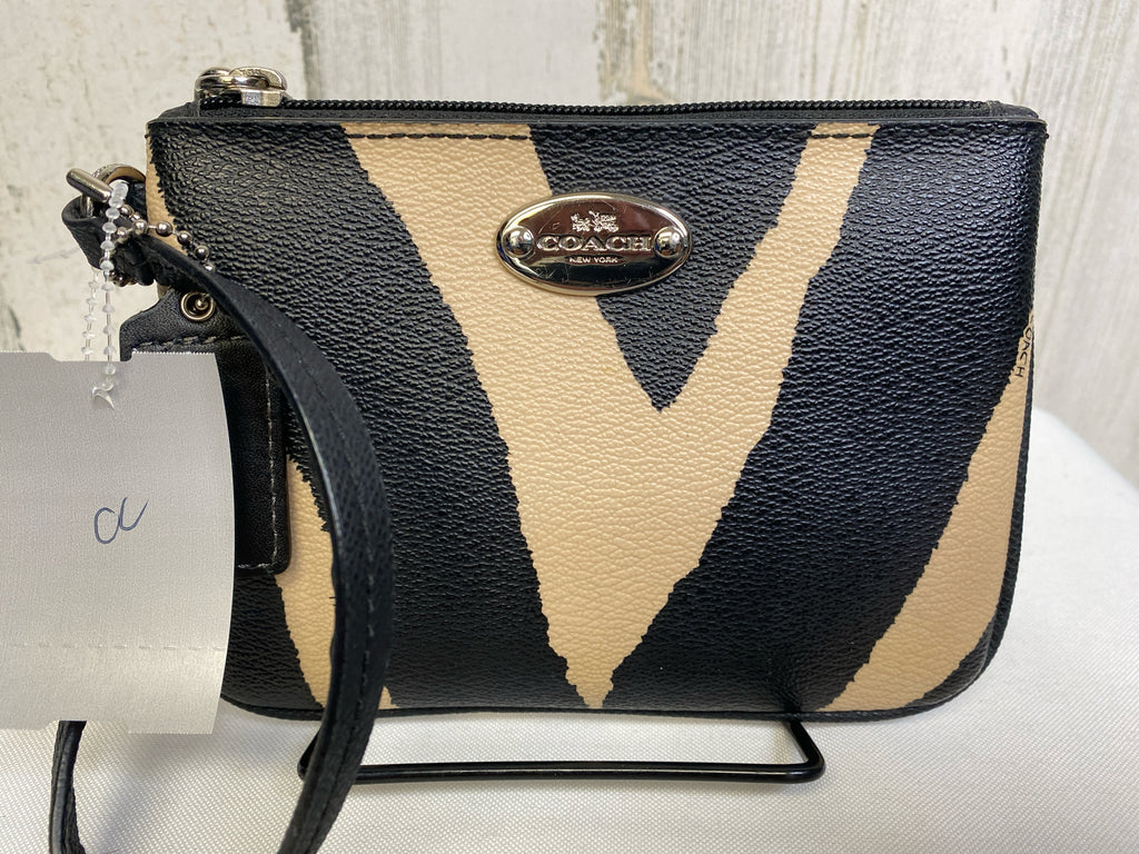 Coach Animal Print Designer Wristlet