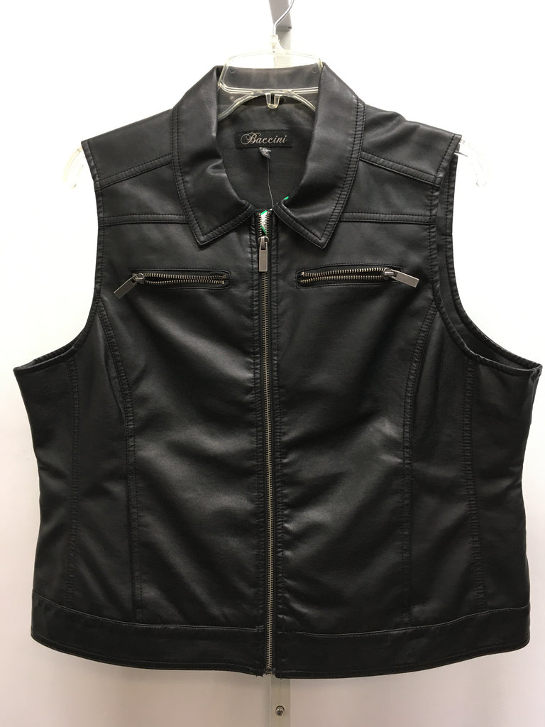 bACCINI Size PXL Black Vest