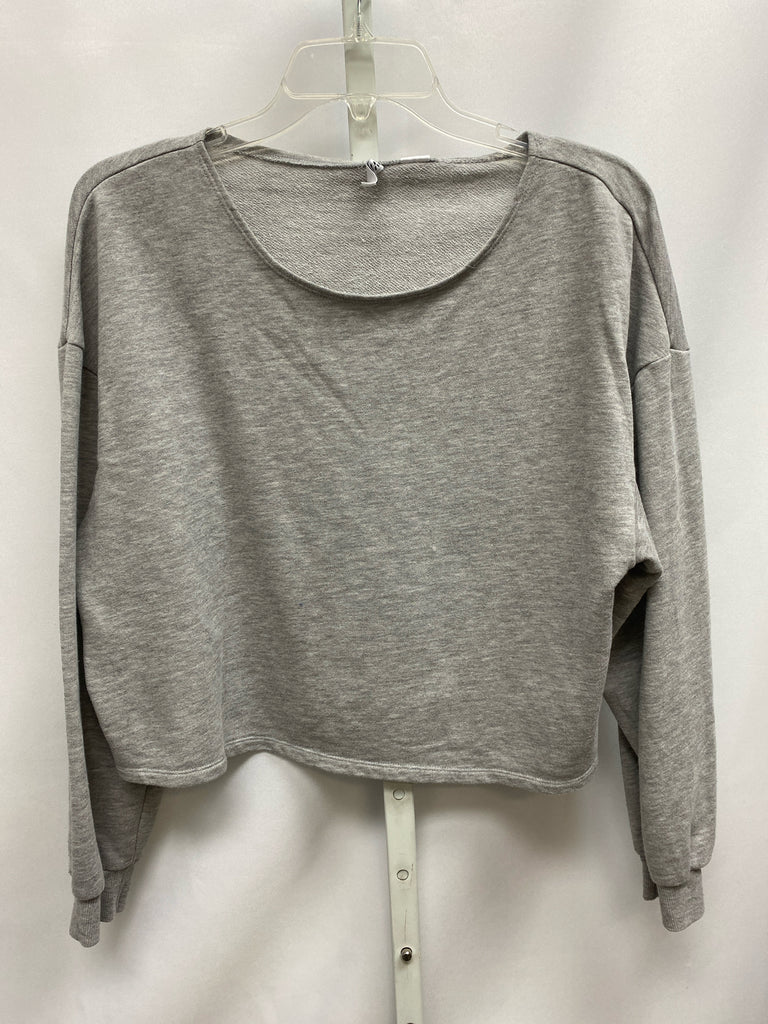 Divided Gray Heather Junior Top