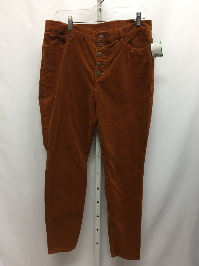 Cabi Size 14 Rust Pants