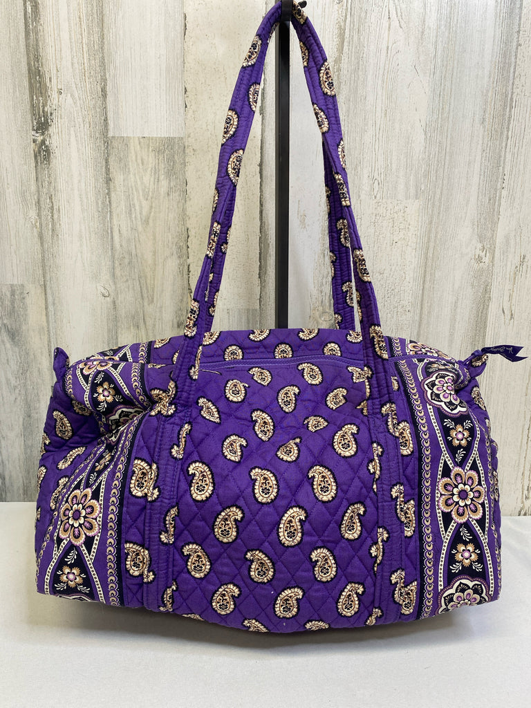 Vera Bradley Purple Duffle Bag