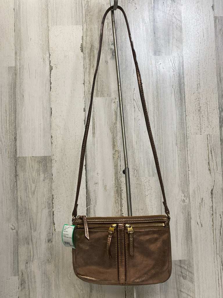 Fossil Rose Gold Crossbody