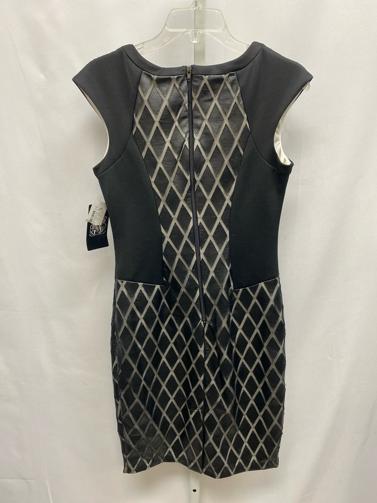 Size 4 Jax Black Short Sleeve Dress