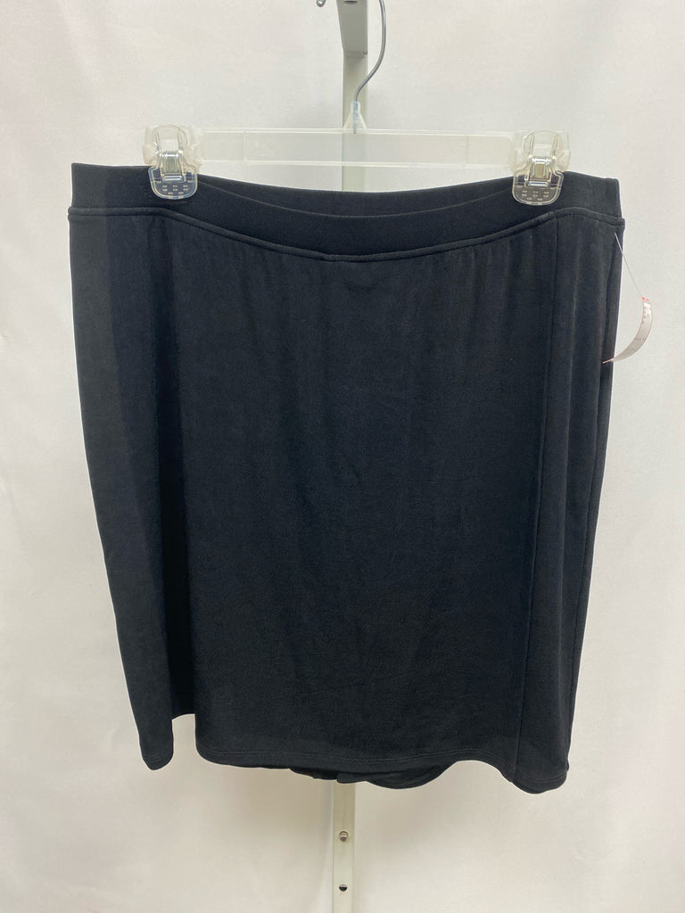 Chico's Size Chico's 2 (Large) Black Skort