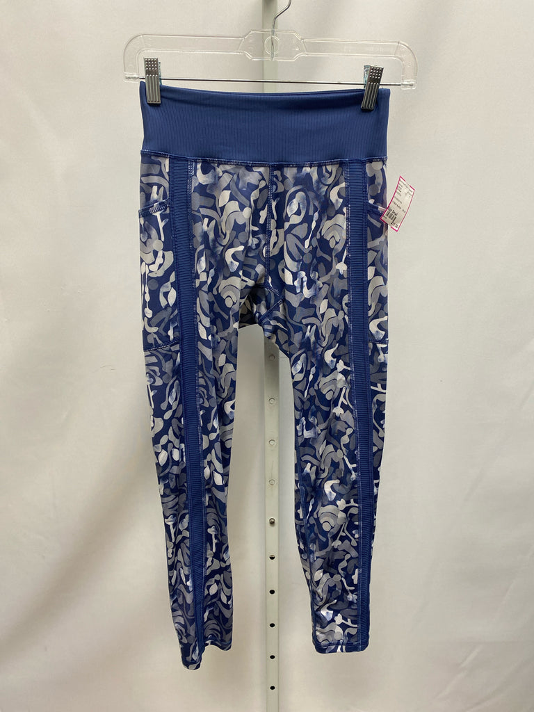 Tek Gear Size Small Blue/White Leggings