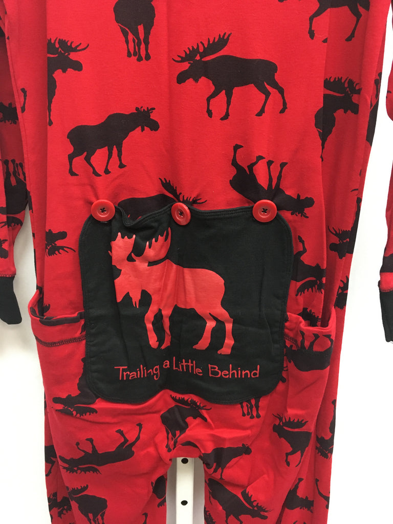Size Medium Red/Black Pajamas