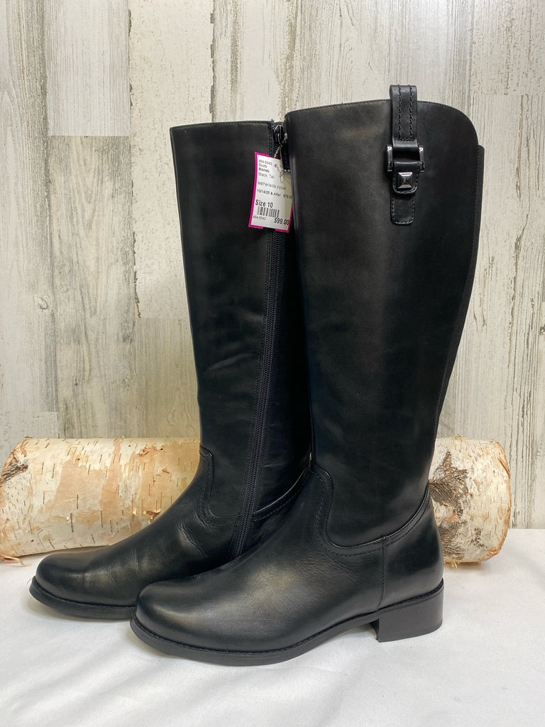 Blondo Size 10 Black Tall Boots