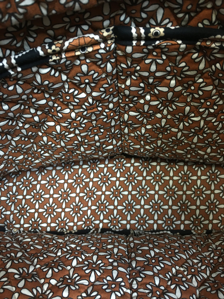 Vera Bradley Black/Brown Crossbody