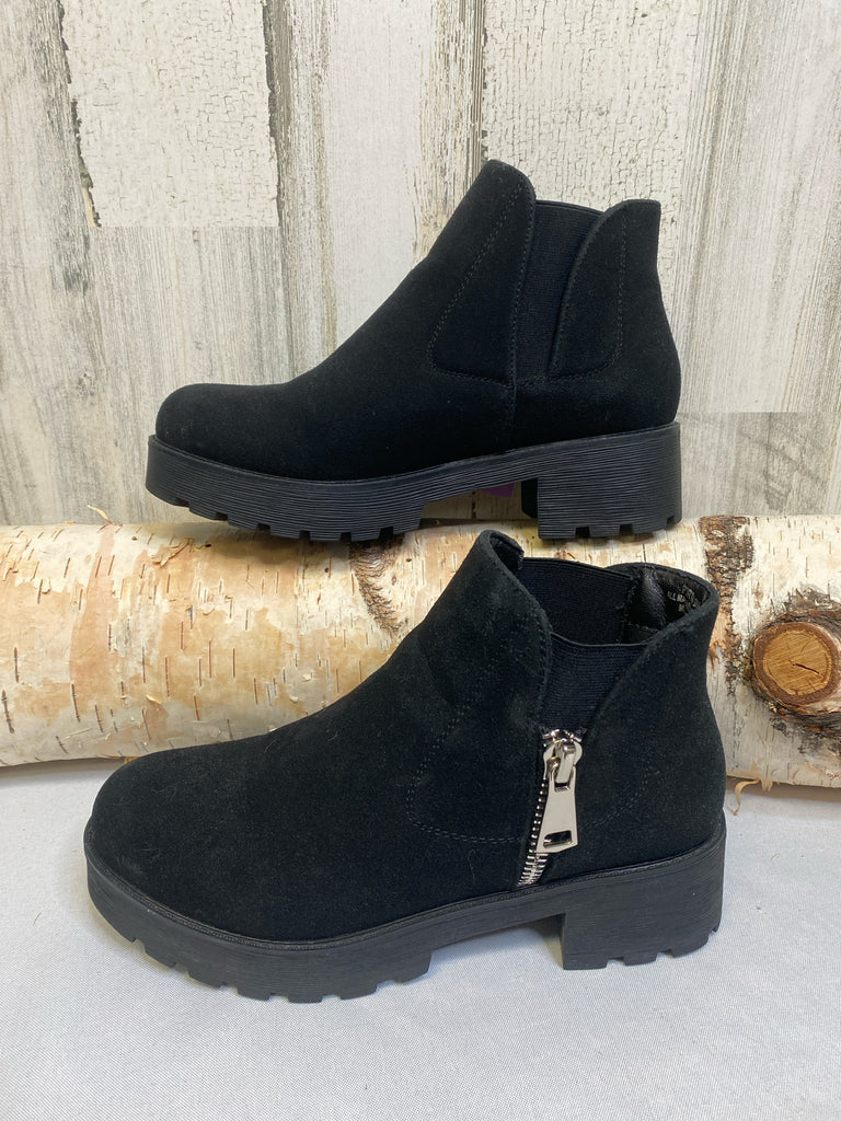 Size 8 Black Booties