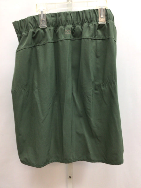 Size Large Calia Army Green Skirt