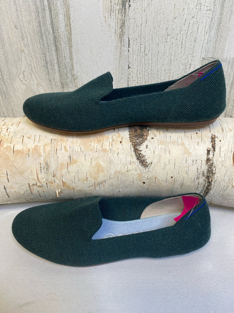 Rothy's Size 7.5 Green Flats