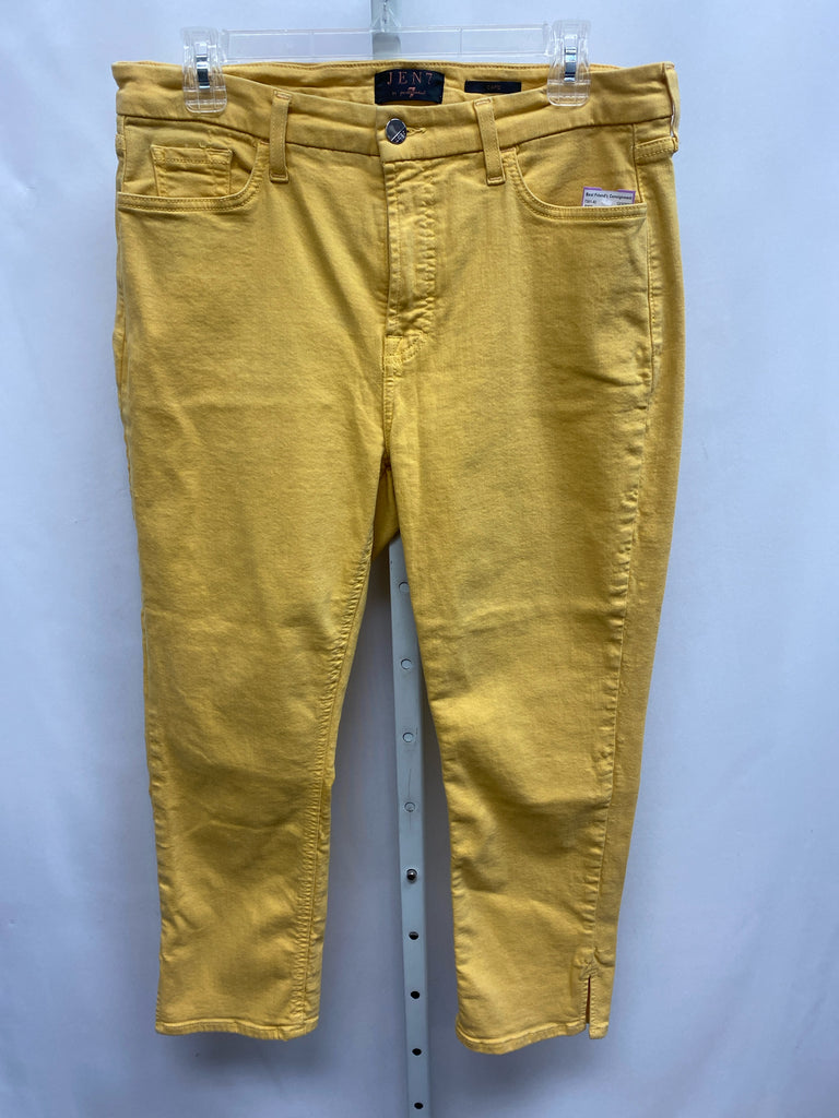 7 for all mankind Size 12 Yellow Jeans