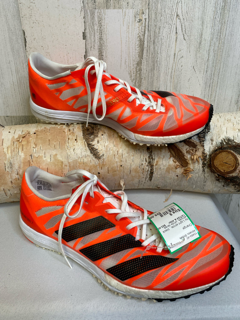 Size 9 Orange Athletic Shoes