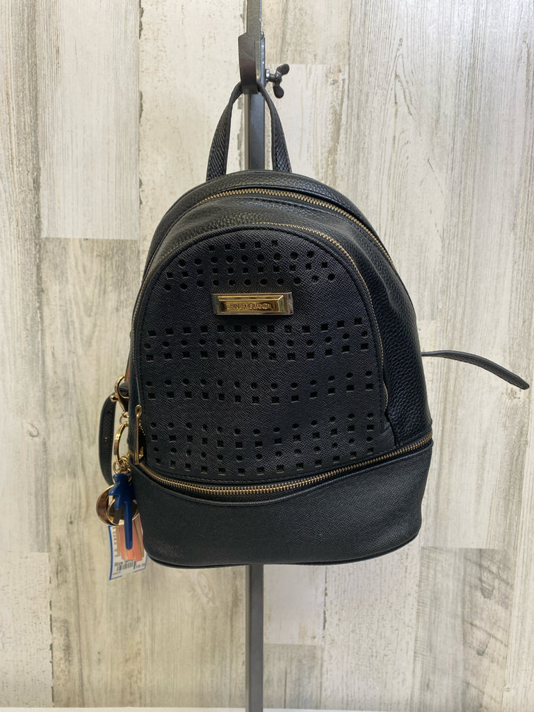 River Island Black Backpack