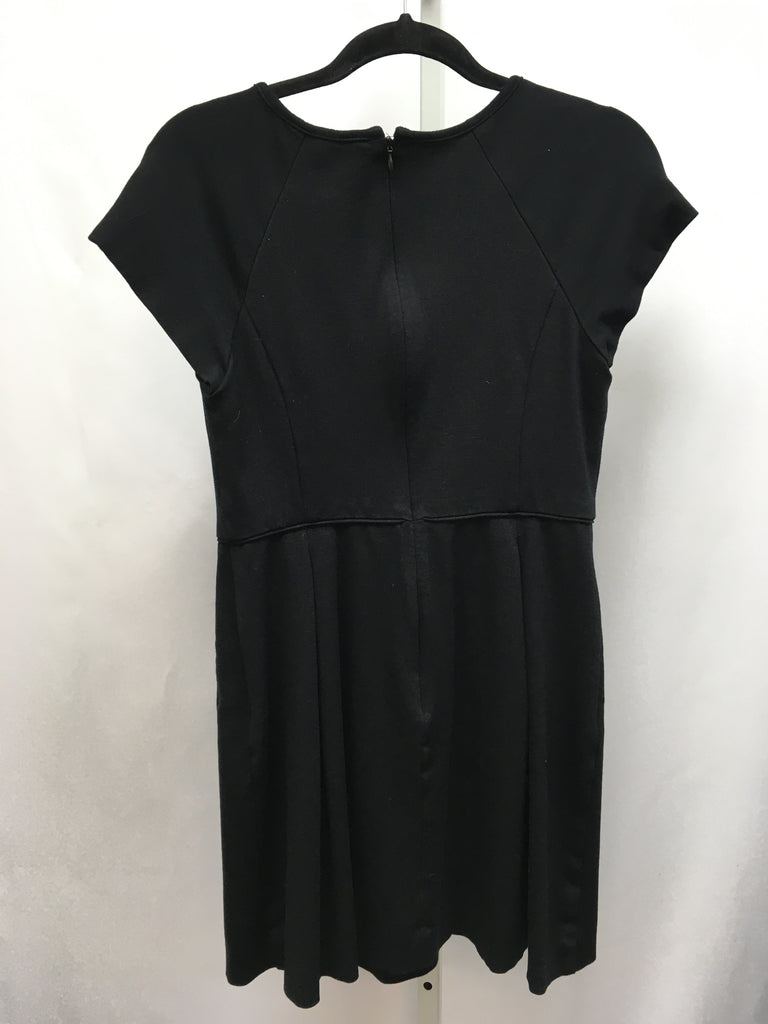 Size 8P Banana Republic Black Short Sleeve Dress
