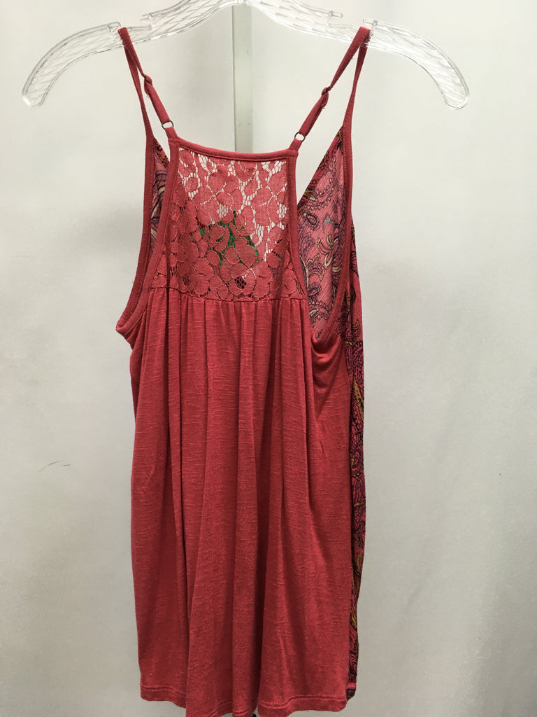 Maurices Size Small Mauve Paisley Sleeveless Top