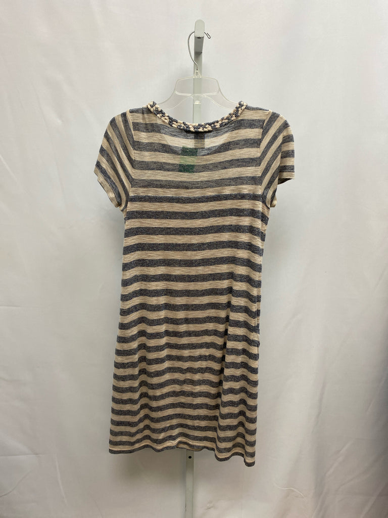 Size XS Marc Jacobs Gray/Tan Short Sleeve Dress
