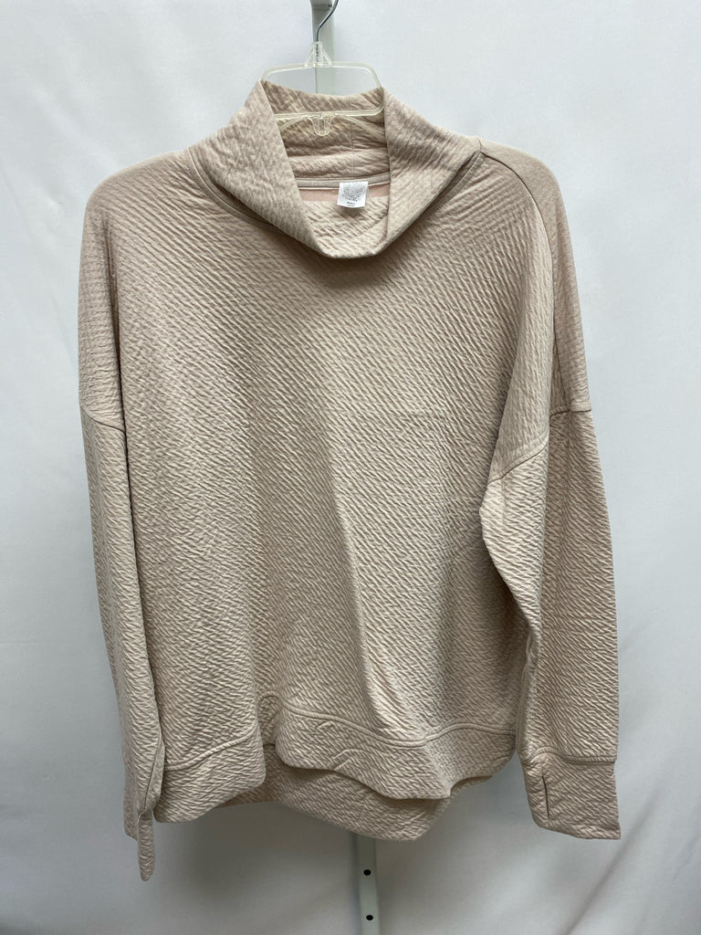 rbx Size Large Taupe Long Sleeve Top