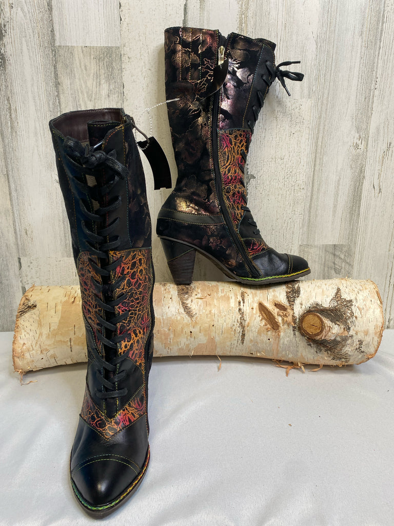 L'artiste Size 40 (9/9.5) multi Boots