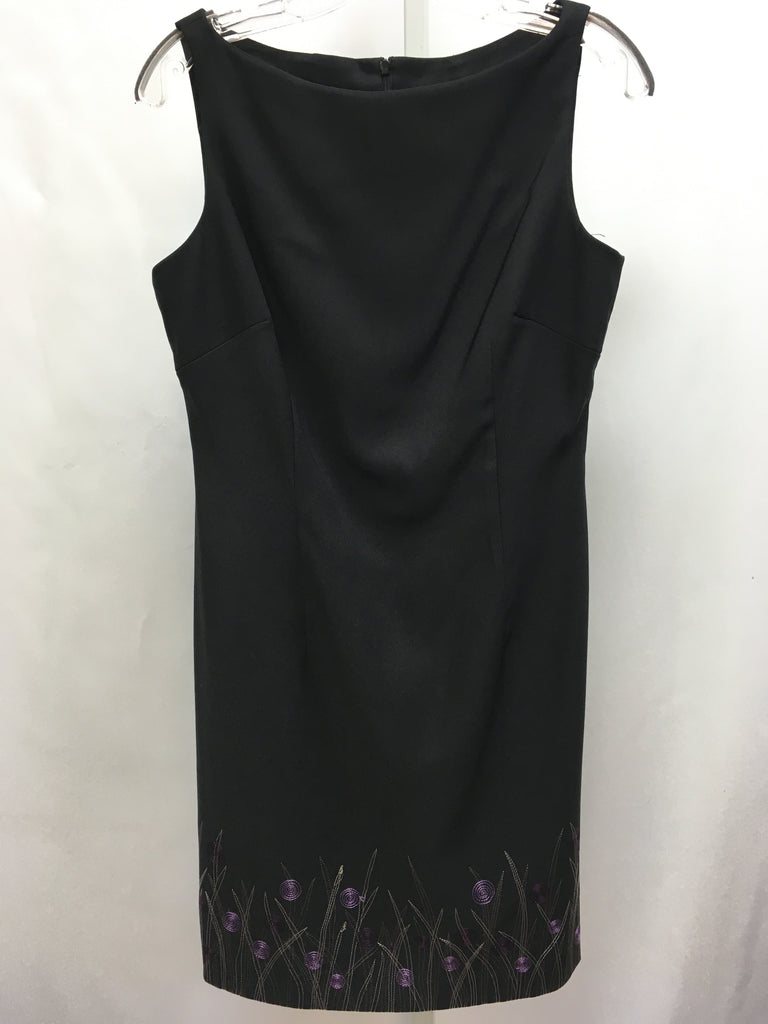 Size 10 Laundry Black Sleeveless Dress