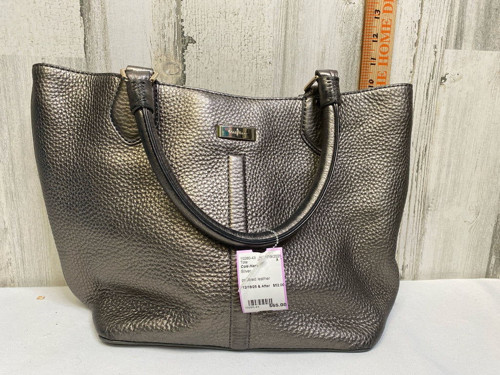 Cole Haan Silver Tote