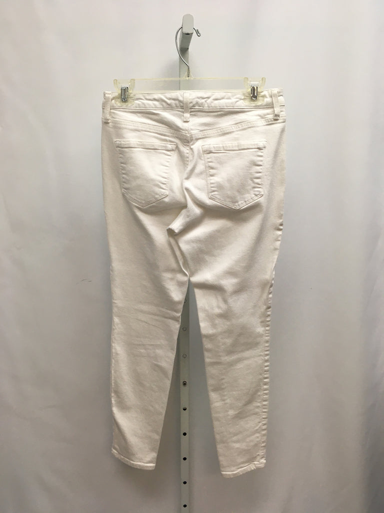 Nine West Size 4 White Denim Jeans
