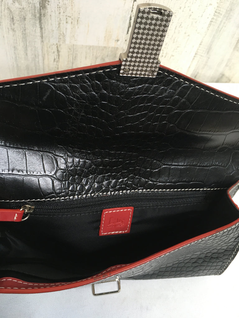 Lodis Black Wristlet