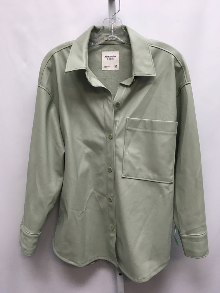 Abercrombie Size Medium Mint Jacket/Top