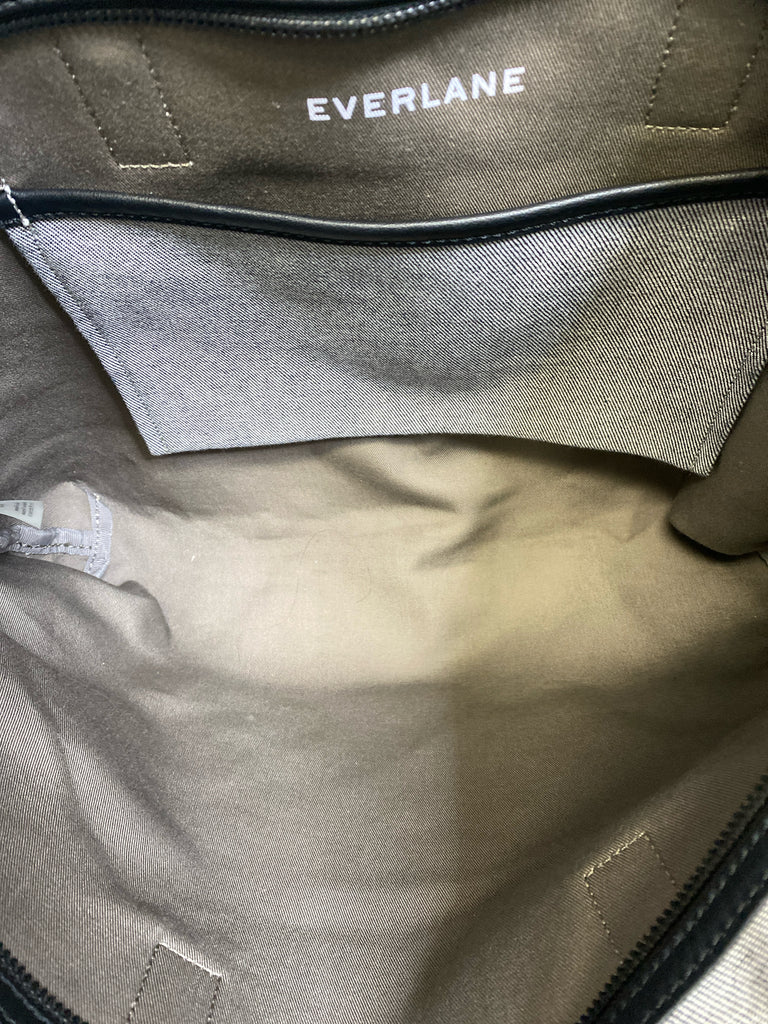 Everlane Gray Tweed Tote