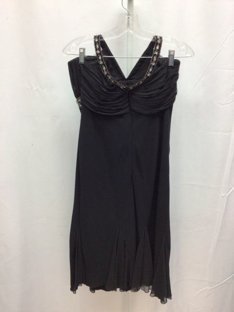 Size 14 S.L. fashions Black Sleeveless Dress