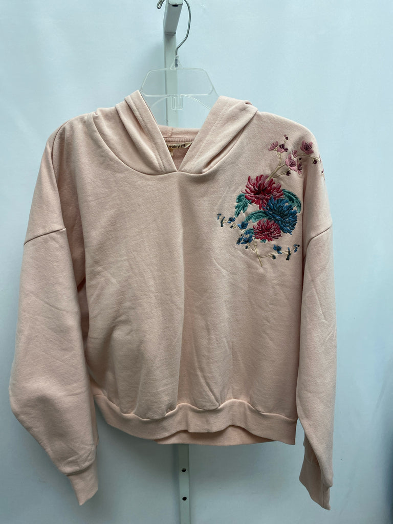 hippie laundry Size XL Peach Floral Hoodie