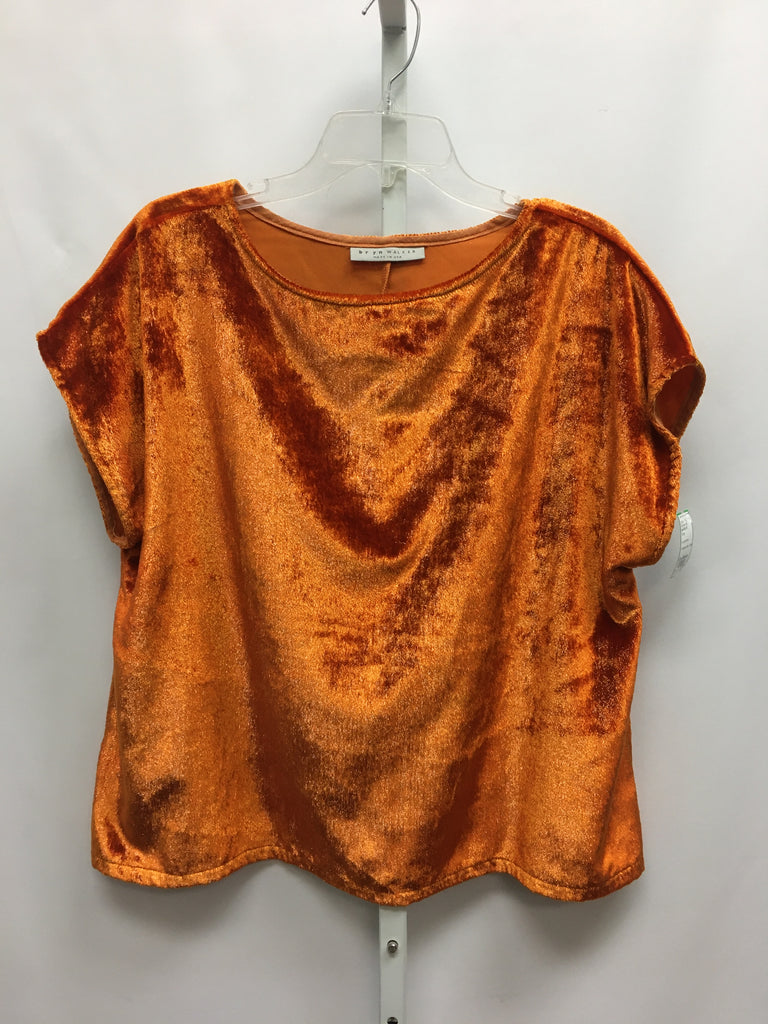 bryn WALKER Size Medium Orange Short Sleeve Top