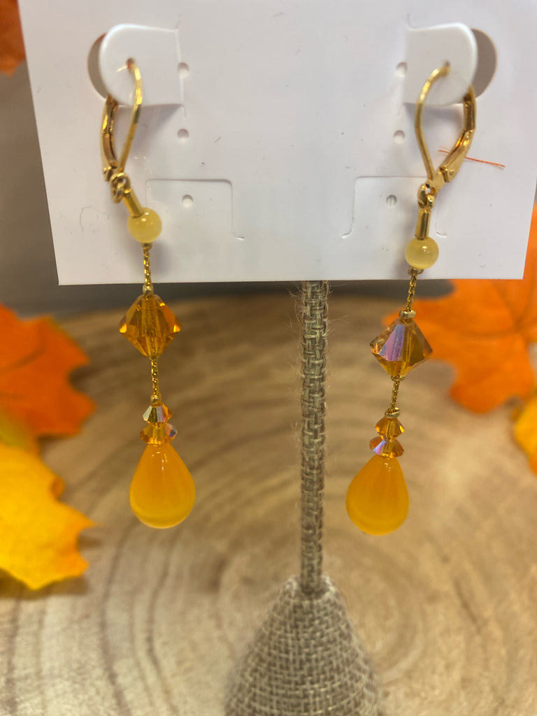 Dabby Reid Yellow Earrings