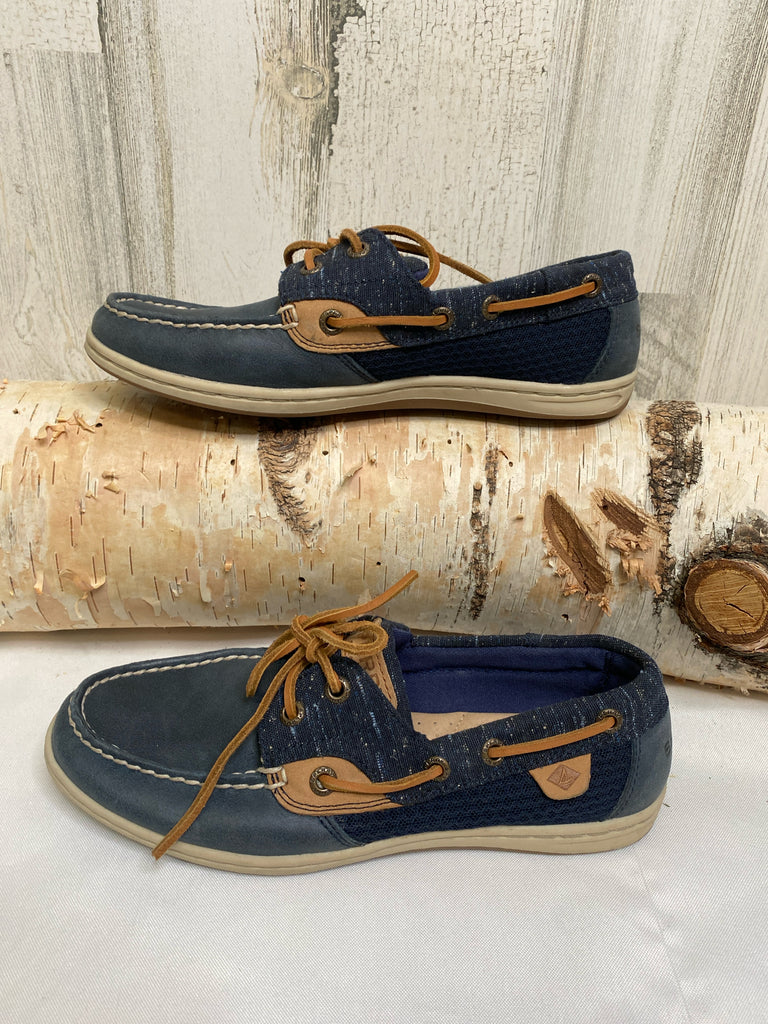 Sperry Size 6.5 Navy Loafers