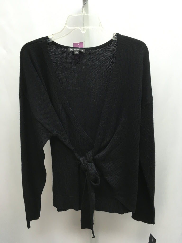 Inc Size Large Black Long Sleeve Top