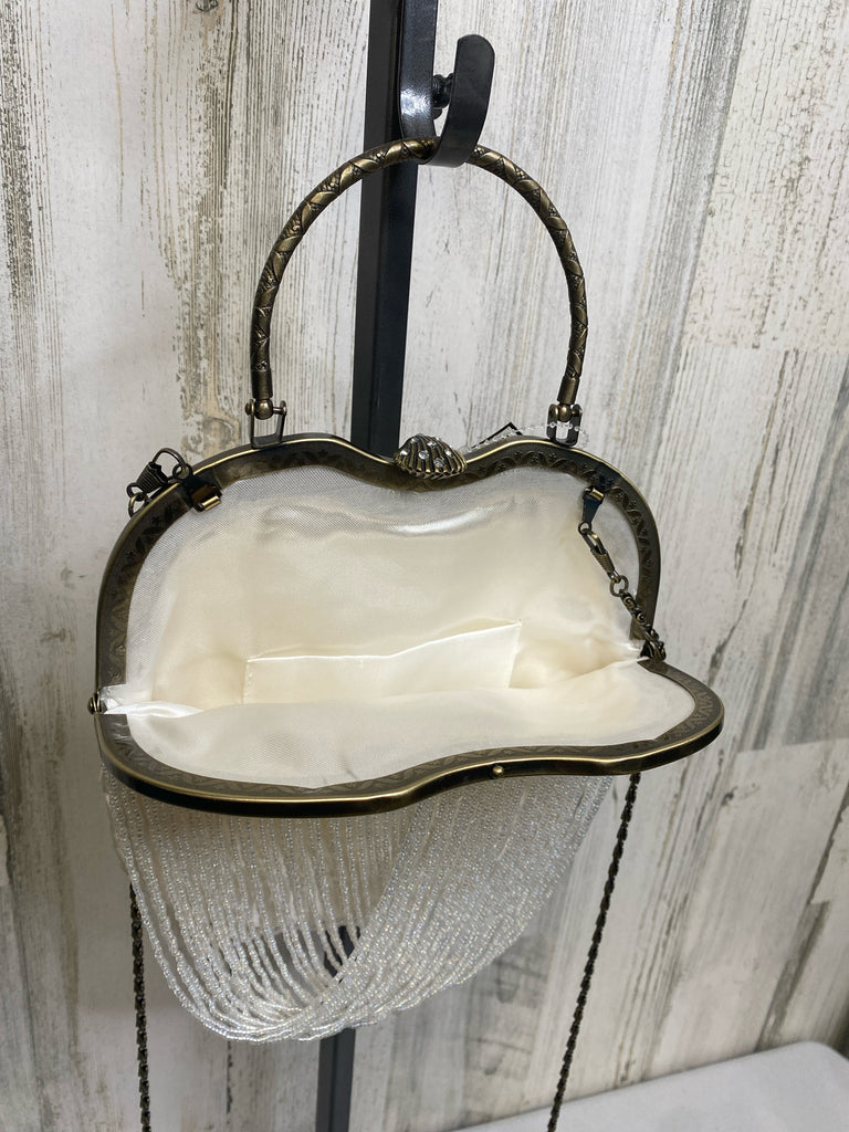 White Evening Bag