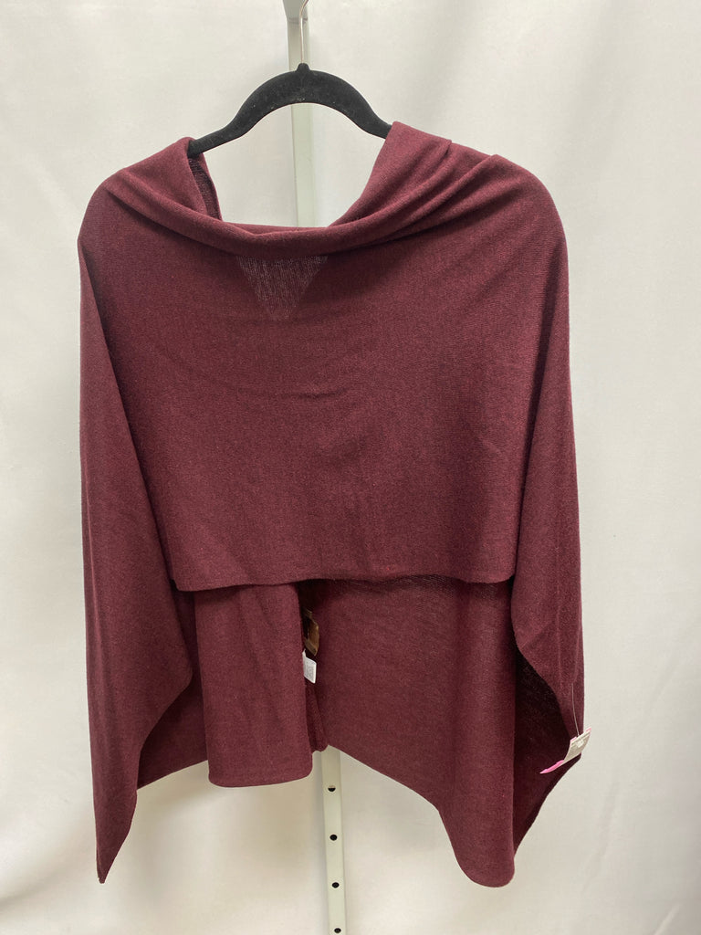 Kerisma Size OS Burgandy Poncho