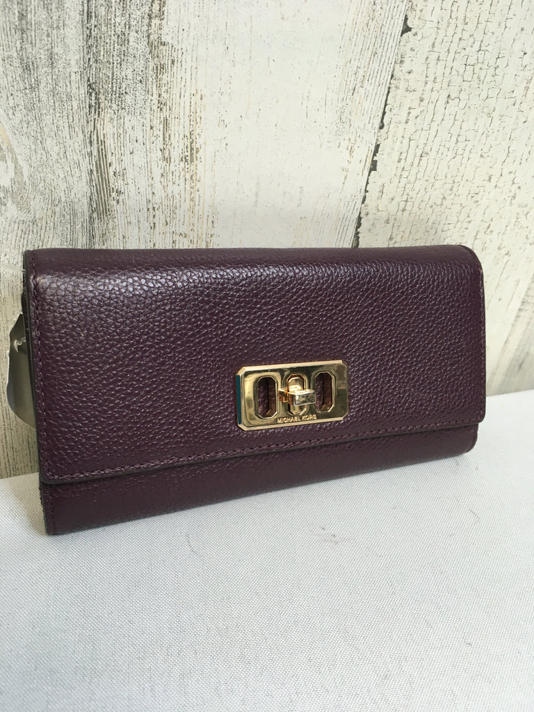 Michael Kors Purple Designer Wallet