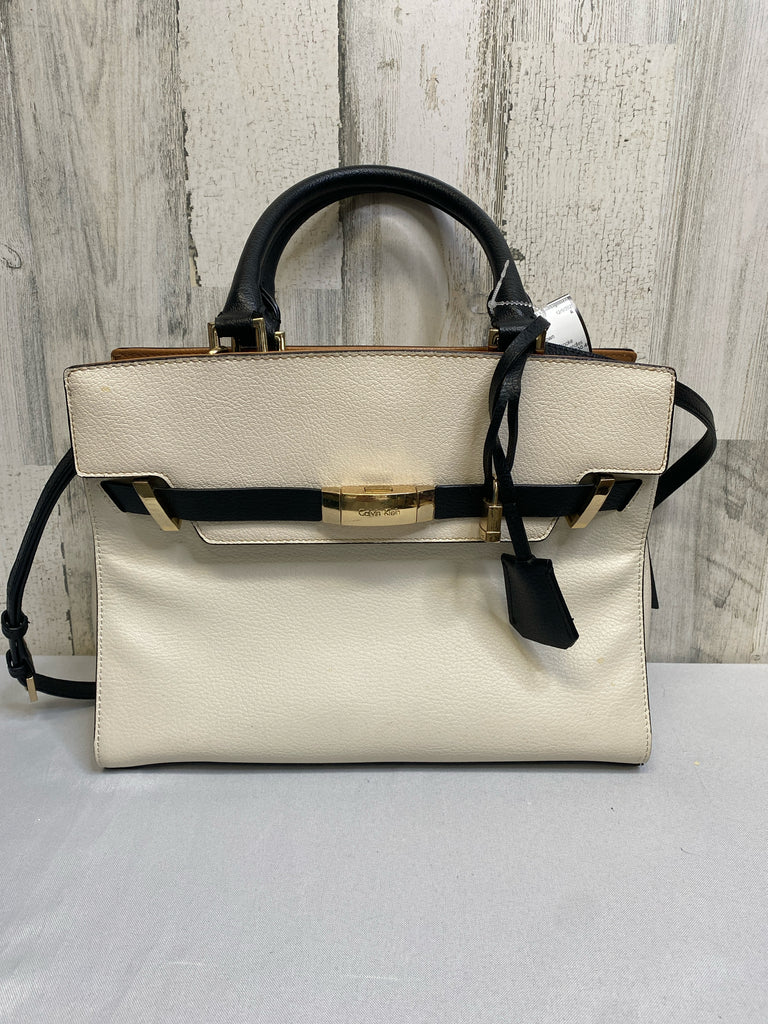 Calvin Klein Cream/Brown Crossbody