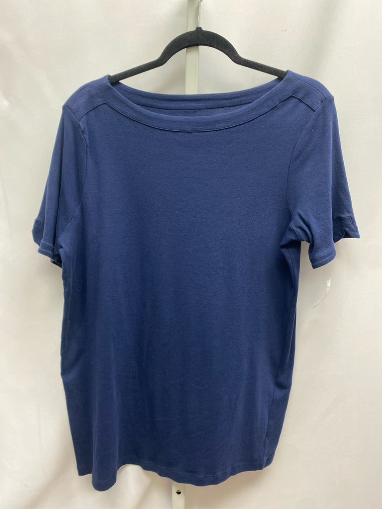Chico's Size Chico's 3 (X-large) Navy Short Sleeve Top