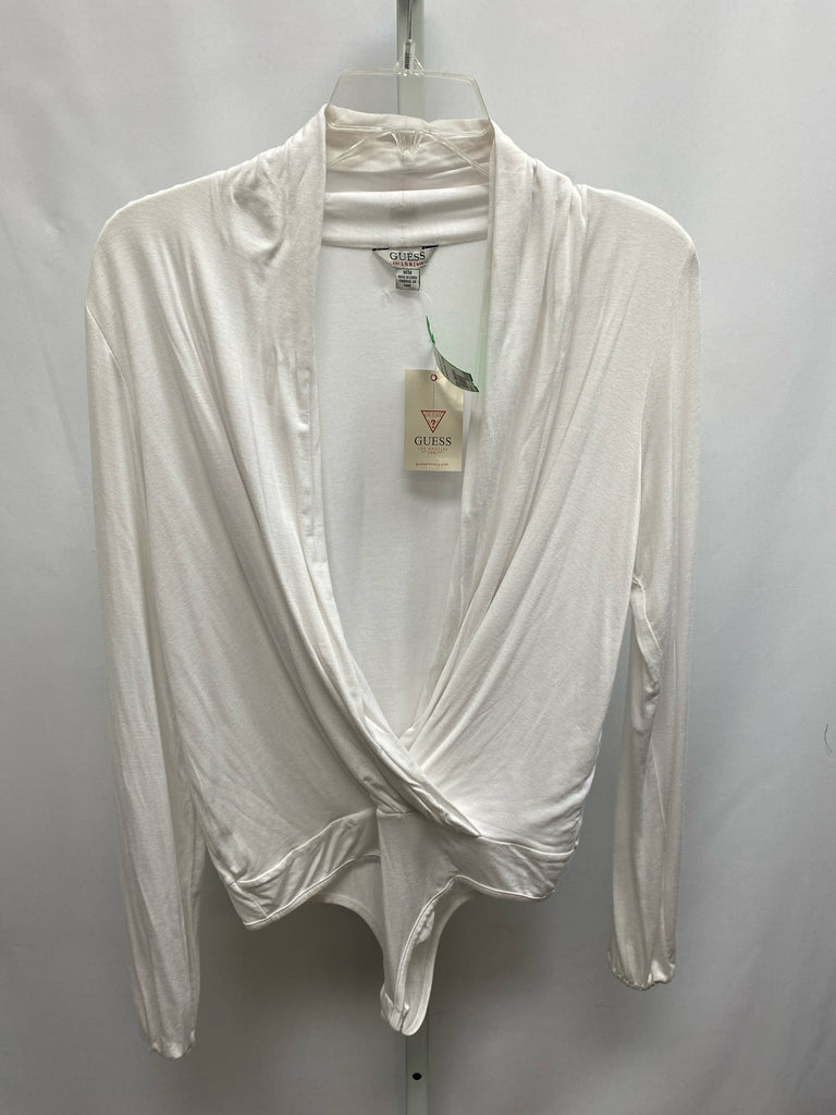 Guess Size Medium White Bodysuit