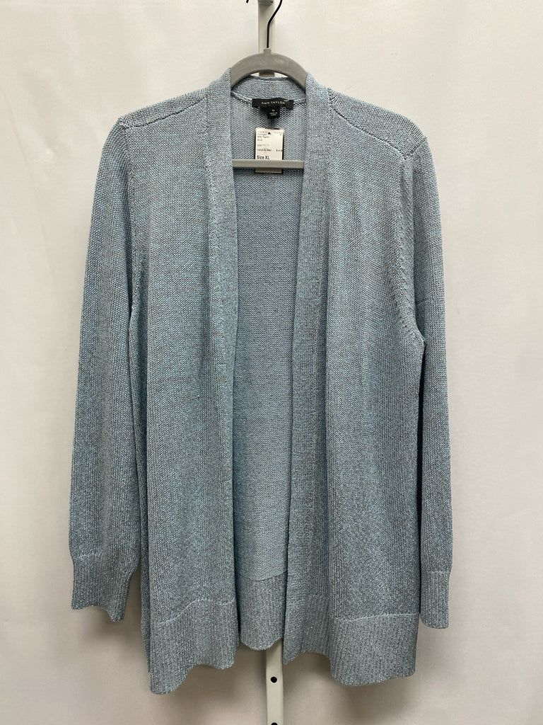 Ann Taylor Size XL Blue Cardigan