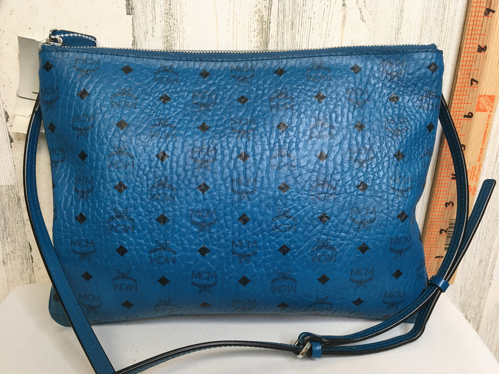 MCM Blue Designer Handbag