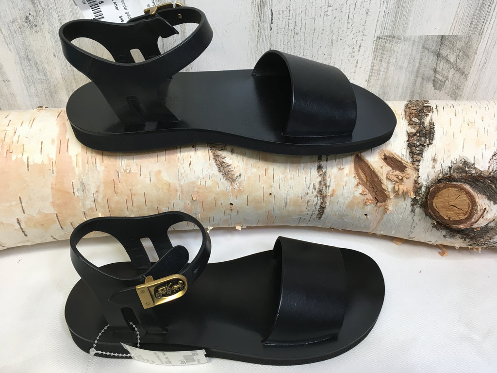 Coach Size 8 Black Designer Shoe